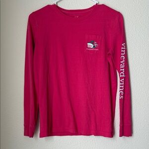 Vineyard Vines Christmas Whale Elf Long Sleeve